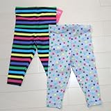 Carter's(カーターズ）ベビーストレッチレギンス2枚セット（ドット＆ボーダー） [Baby Product] [Baby Product]