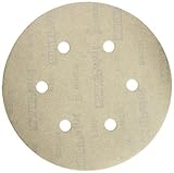 Bosch SR6W180 6-Inch Hook & Loop Sanding Disc, 6-Hole, White, 180 Grit, 5 Pack [並行輸入品]