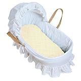 Kushies Fitted Bassinet Sheet, Natural Dots by Kushies [並行輸入品]