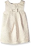 GUESS Baby Girls' Lurex Dress Gold 12 Months [並行輸入品]