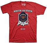 MLB Hasta La Vista Papi Tシャツ L レッド