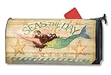 Studio MメールボックスカバーMailWrap – Summer Tropical Beach Sea Life 01456