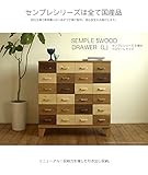 センプレ5ウッドドロワー（Lサイズ）　［キャビネット チェスト 収納棚 電話台］