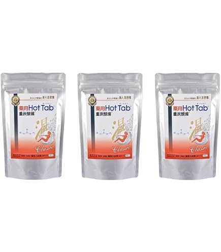 HOT Tab 薬用ホットタブ 重炭酸湯Classic 90錠 3個セット