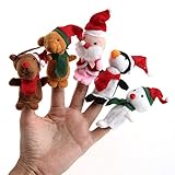 5pcs-christmas-story-santa-claus-snowman-soft-finger-puppets-toy-kids-baby-gift