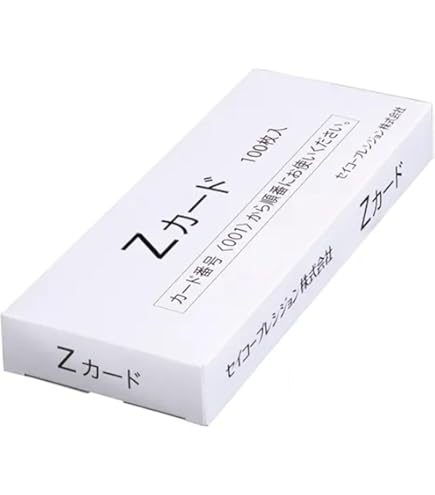 Amazon | セイコープレシジョン タイムカード Zカード Z150用カード 1