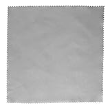 [SENYON] 銀磨きクロス シルバーみがき布 クリーナー 17.5cm×17.5cm 2枚セット (グレー)