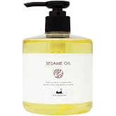 Macadamiaya Sesame Oil 300ml (White Sesame Oil) Massage Oil (Scalp Care/Body Care)