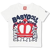 ベビードール SHINETシャツ ベビー キッズ 130cm ホワイト