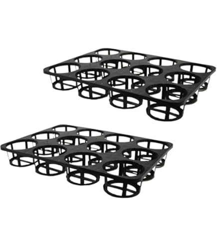 1200個入 育苗 ACカットパック 2×2 黒 02トレー　アンドウケミカル 楽天市場】1200個入 育苗 ACカットパック 2×2 黒 縦11cm×横12cm