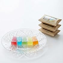 Amazon.co.jp: 津山屋製菓 きらら琥珀糖 100g×4個 : 食品・飲料・お酒