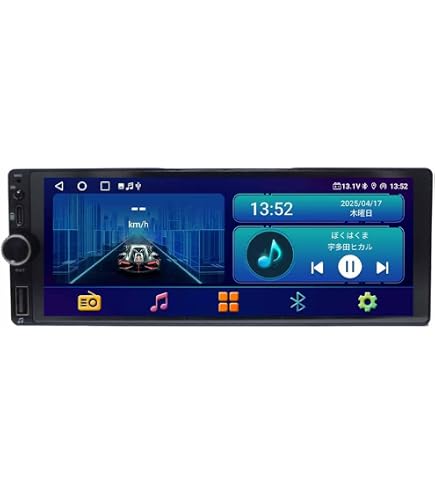 Amazon.co.jp: 車載1DINカーナビAndroidナビ7インチインダッシュ