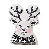 漫画かわいい北欧スタイルIns Lovely Animals Stuffed Plush LumbarソフトBig Hugging図ネックウエストBolster車ベッドクッション保育園ホームオフィス装
