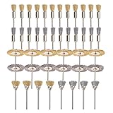 Gunpla ワイヤーブラシ 44点セット カップ型 ホイール型 エンド型 研磨 ロータリーツールサビ落とし