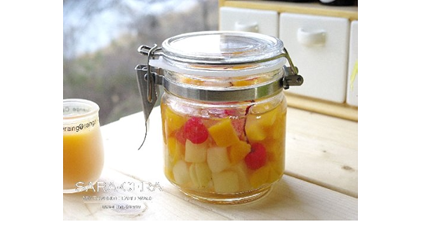 Amazon Co Jp シリコンパッキン抗菌密封ボトル保存容器 550ml ホーム キッチン