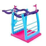 Interactive Baby Monkey登山のKids手スタンドジャングルジムプレイセットおもちゃ登山スタンドfor指モンキー( Monkeyは含まれていません) M グリーン 6E5328E8