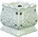 Westinghouse W200041 Fragrance Warmer, Square with Embossed Design [並行輸入品]