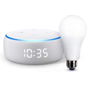 Echo Dot (エコードット)第3世代 - スマートスピーカー時計付き with Alexa、サンドストーン + ア…