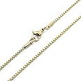 [シルバーワン] ステンレス ベネチアンチェーン [幅1.5mm～7mm] (長45cm～70cm) メンズ ネックレス