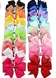 Dana Basics Baby GirlなしスリップBow Tieアリゲーターヘアクリップ、Assortedカラー
