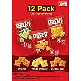 Cheez-It Baked Snack Crackers チーズイット焼きスナッククラッカーバラエティーパック 340g [並行輸入品]