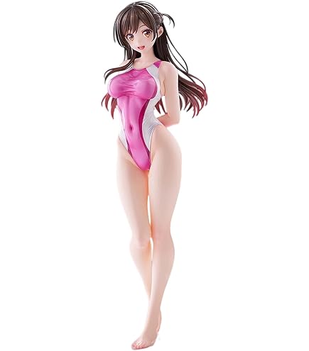 Amazon.co.jp: 水原千鶴 競泳水着Ver. 1/7 フィギュア ホビー JP
