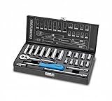 Channellock 34211 1 / 4ドライブ標準ソケットセット、21 Piece by Channellock