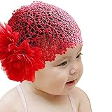 YideaHome ヘッドバンド ヘアバンド ターバン ベビー 髪飾り イヤーマフ風 フラワー かわいい 子供服 出産祝い