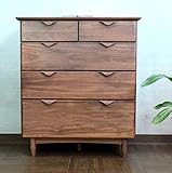 ISSEIKI チェスト タンス ブラウン色 幅 80cm 木製家具 【VE-08-10】