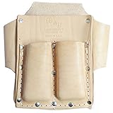 Leather 3-Pocket Box Style Tool Pouch [並行輸入品]