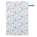 赤ちゃんにやさしい安心おむつ替えシート（日本製）　てくてくロンドン行進曲（スケアー地・ライトブルー）　B0703200　日本製