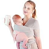 Breathable Modal Baby Carrier Wrap | 50% More BREATHABLE | 2x Softer Than Cotton | Super Comfy with 
