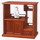 和風飾り棚萩574