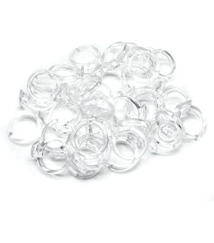 Amazon.co.jp: 島村 シマムラ プラスチックリング 30個入り 40mm
