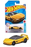 ホットウィール(Hot Wheels) ベーシックカー '90 アキュラ NSX 【3才~】 HHF60 イエロー 1/64