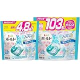 ボールド 洗濯洗剤 ジェルボール4D フレッシュフラワーサボン 詰め替え 156個 [大容量]