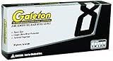 Galeton 12488 Nitrile Black 8 mil Disposable Gloves, Powder Free, Box of 50, Large by Galeton