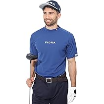 FIDRA ゴルフシャツ FD5PGT22 M Amazon.co.jp: [フィドラ] FIDRA ゴルフ 半袖 モックネック