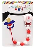 Chewbeads Pacifier Clip - St. Louis Cardinals by Chewbeads [並行輸入品]