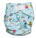 SUNNY BABY おむつカバー 布おむつ フリーサイズ サイズ調節可 テープ式 ハウス [並行輸入品]