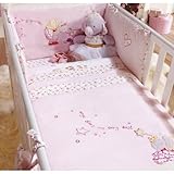 Izziwotnot Humphrey's Corner Lottie Fairy Princess Coverlet Bedding Bale (5-Piece, 1 Tog, Pink) by I