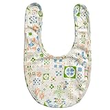 （オーシャンアンドグラウンド）Ocean＆Ground スタイ 1720765 よだれかけ 撥水生地 Happy Tiles ベビー 新生児 赤ちゃん フリーサイズ バンダナ お食事用エプロン