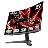 KOORUI ゲーミングモニター WQHD 27インチ 湾曲 180Hz 1ms(GTG) 1500R Adaptive Sync対応