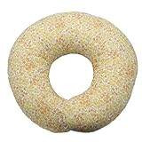 エスメラルダ＆プラチナムベイビー ドーナツ枕【日本製】赤ちゃん 頭の形が良くなる (リトルガーデン・イエロー)