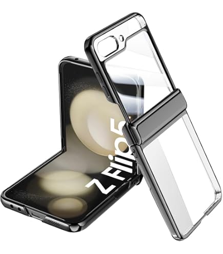 Amazon.co.jp: ZHIYIJIA Galaxy Z Flip 5 用 ケース クリア カバー