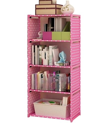 Amazon｜フリノ(Furinno) Lova マガジン・ブックシェルフ ピンク 収納