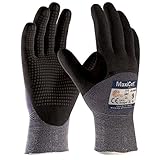 ミドリ安全 ATG 耐切創性 グリップ強化 作業手袋 MaxiCut UltraDT 44-3455 L