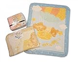 Baby embossed printed mink cot blanket - Pink 110 x 140cm by Snuggle Baby