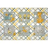 Joy Carpets Kid Essentials Infants & Toddlers Cozy Creatures Rug Multicolored 3'10 x 5'4 [並行輸入品]