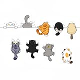 クリエイティブ装飾 車用デカール 傷あとカバー かわいい 猫のステッカー 簡単取り付け おもしろい 防水 おしゃれな個性化 車用デコレーション (眠る猫)